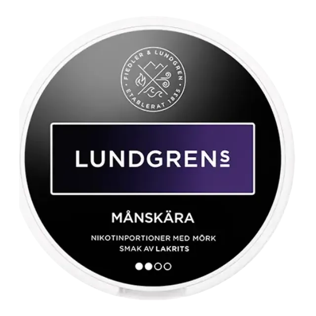 Lundgrens Månskära 8mg nicotine pouch can