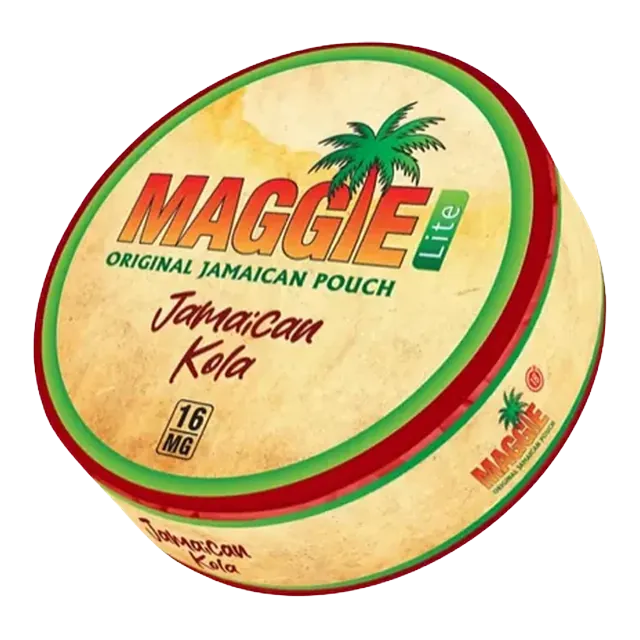 Maggie Jamaican Kola 16mg nicotine pouch can