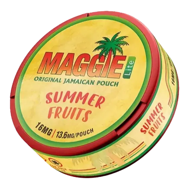 Maggie Summer Fruits 16mg nicotine pouch can