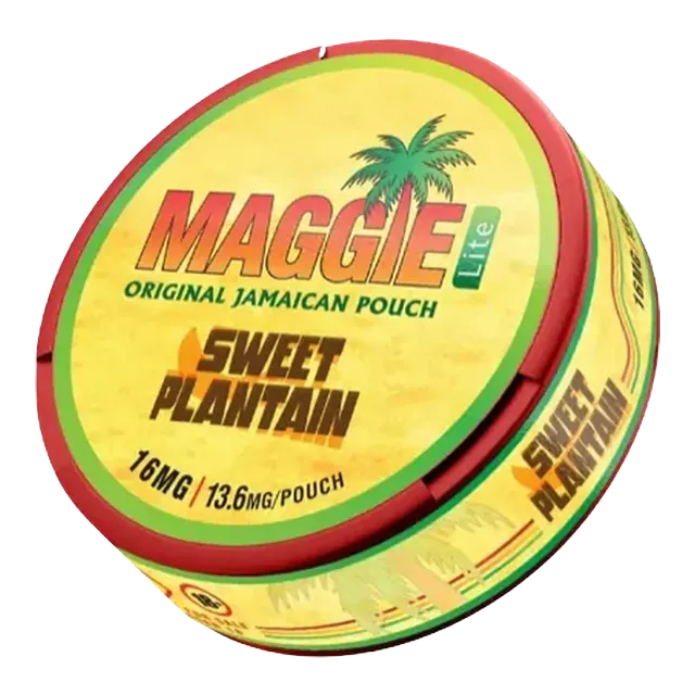 Maggie Sweet Plantain 16mg nicotine pouch can