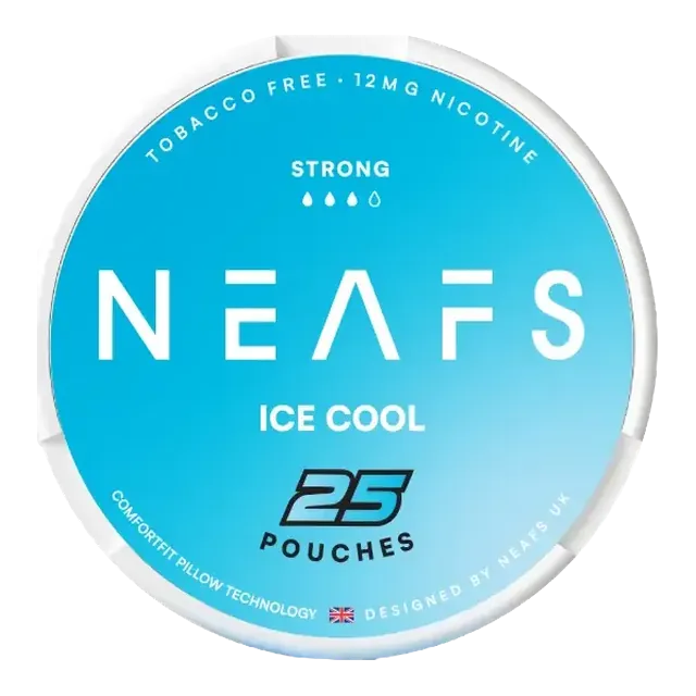 NEAFS Ice Cool Strong 12mg nicotine pouch can