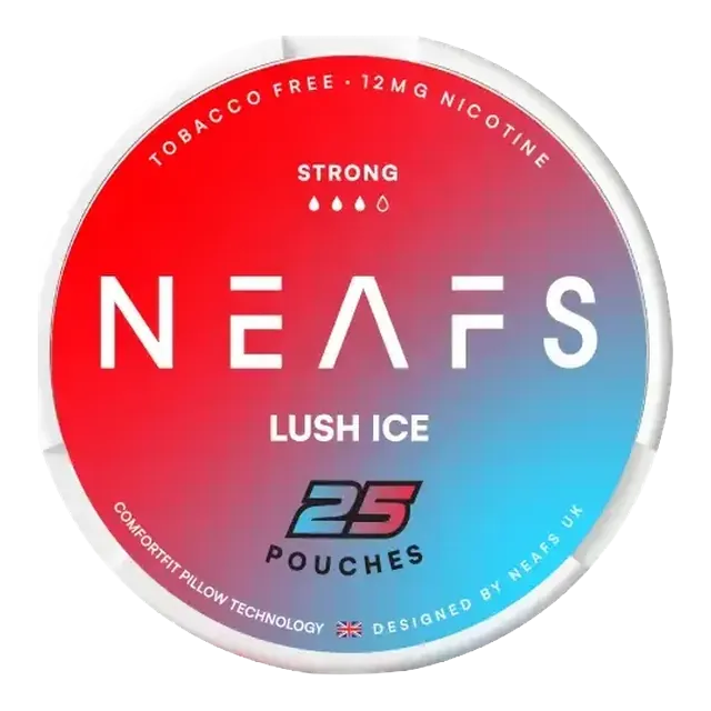 NEAFS Lush Ice Strong 12mg nicotine pouch can