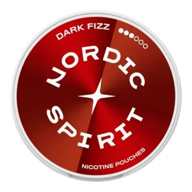 Nordic Spirit Dark Fizz Strong 8.4mg nicotine pouch can
