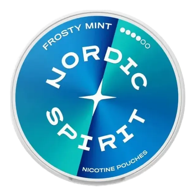 Nordic Spirit Frosty Mint Extra Strong 10.5mg nicotine pouch can