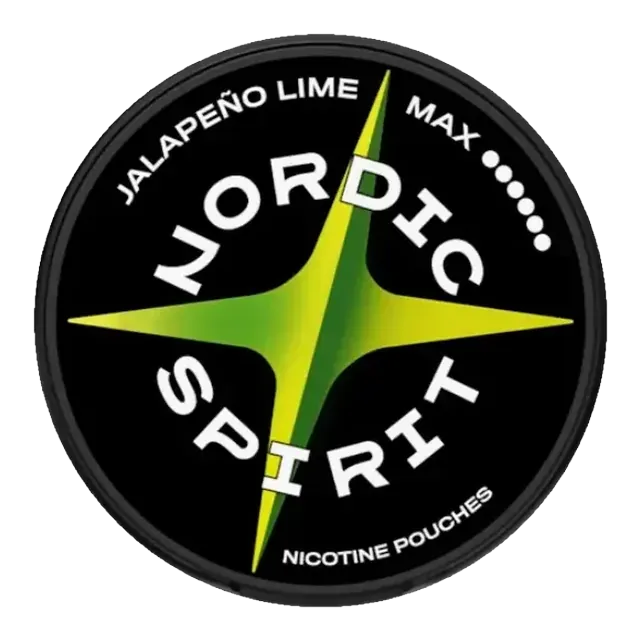 Nordic Spirit Jalapeno Lime Max 16.8mg nicotine pouch can