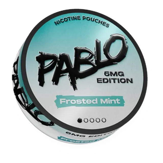 Pablo 6mg Edition Frosted Mint nicotine pouch can
