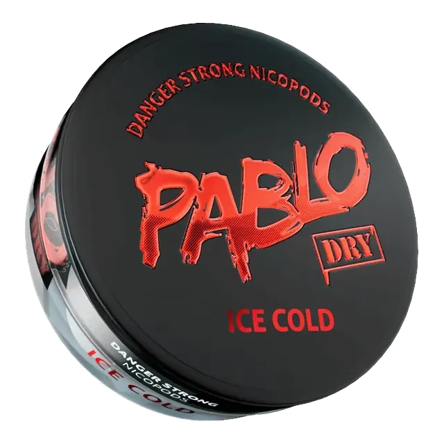 Pablo Dry Ice Cold nicotine pouch can