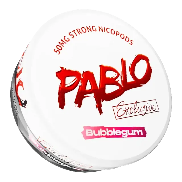 Pablo Exclusive Bubble Gum 50mg nicotine pouch can