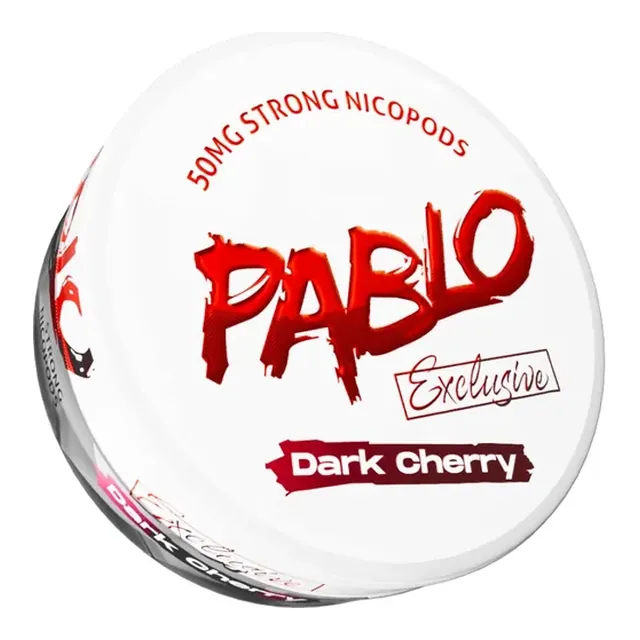Pablo Exclusive Dark Cherry 50mg nicotine pouch can