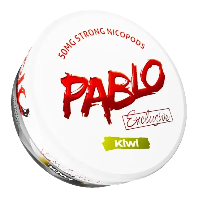Pablo Exclusive Kiwi 50mg nicotine pouch can