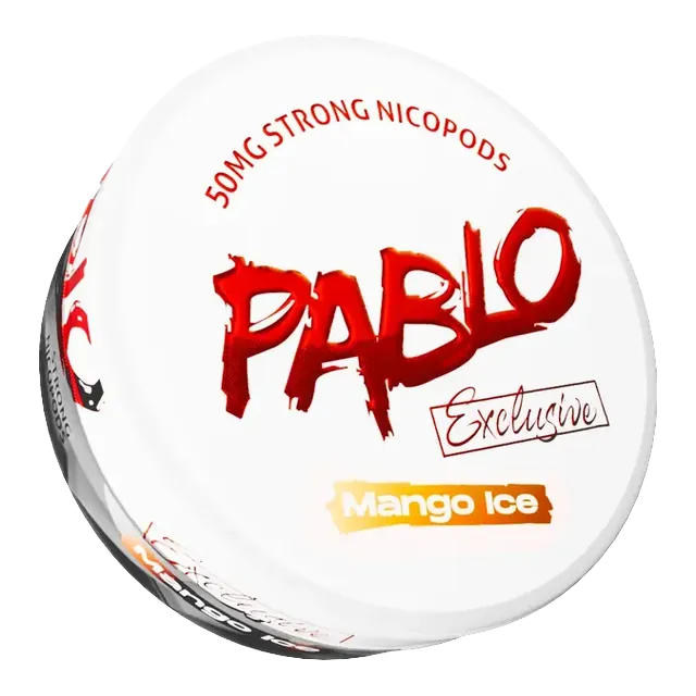 Pablo Exclusive Mango Ice 50mg nicotine pouch can