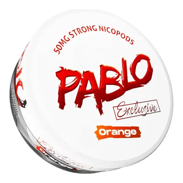 Pablo Exclusive Orange 50mg nicotine pouch can