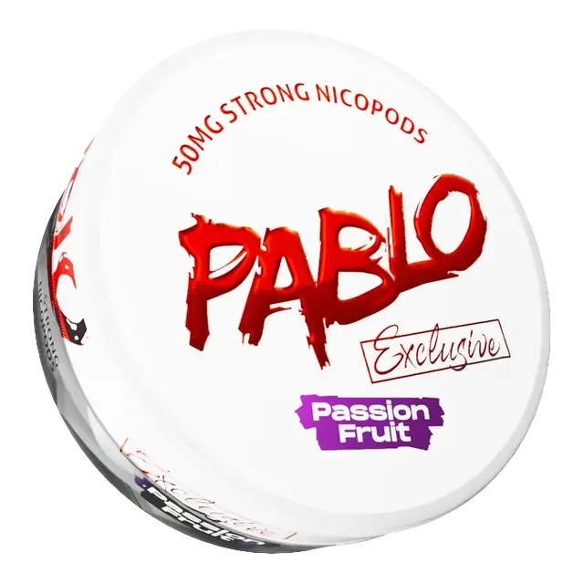 Pablo Exclusive Passion Fruit 50mg nicotine pouch can