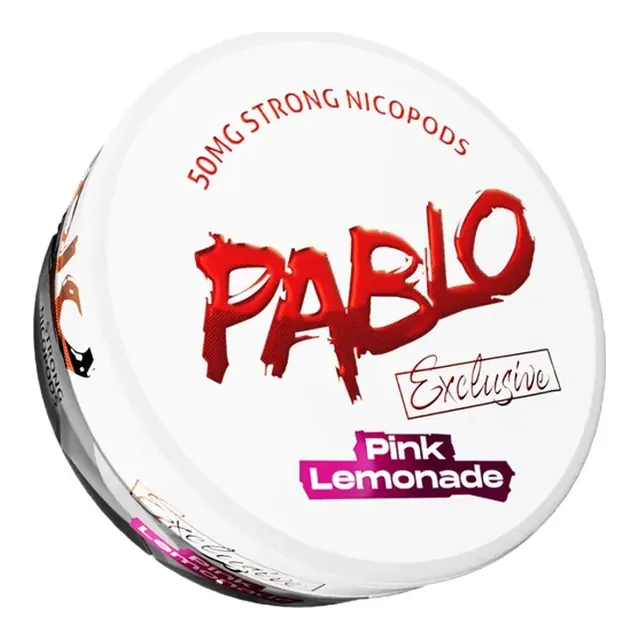 Pablo Exclusive Pink Lemonade 50mg nicotine pouch can