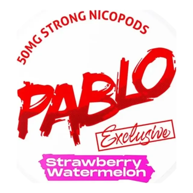 Pablo Exclusive Strawberry Watermelon nicotine pouch can