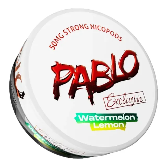 Pablo Exclusive Watermelon Lemon 50mg nicotine pouch can
