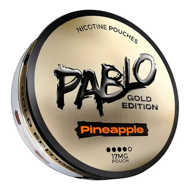 Pablo Gold Pineapple 17mg nicotine pouch can