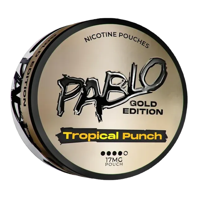 Pablo Gold Tropical Punch 17mg nicotine pouch can