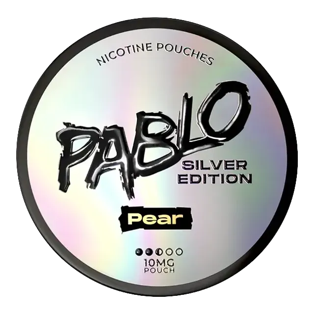 Pablo Silver Pear 10.15mg nicotine pouch can
