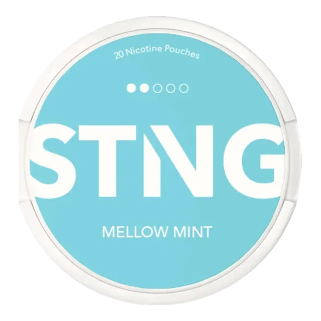 STNG Mellow Mint 9.2mg nicotine pouch can