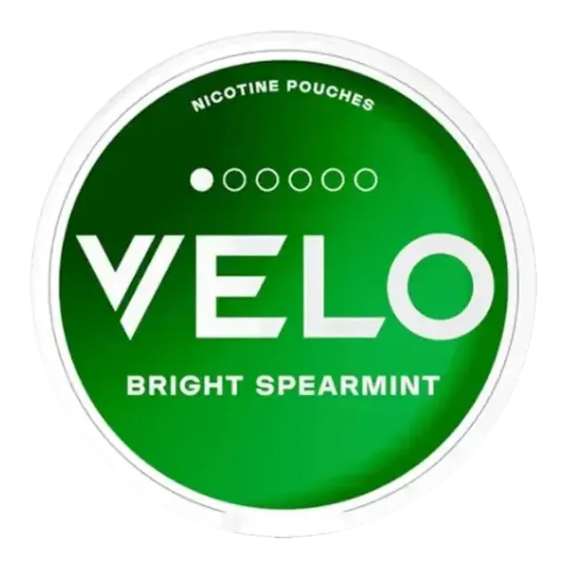 VELO Bright Spearmint Mini 4mg nicotine pouch can
