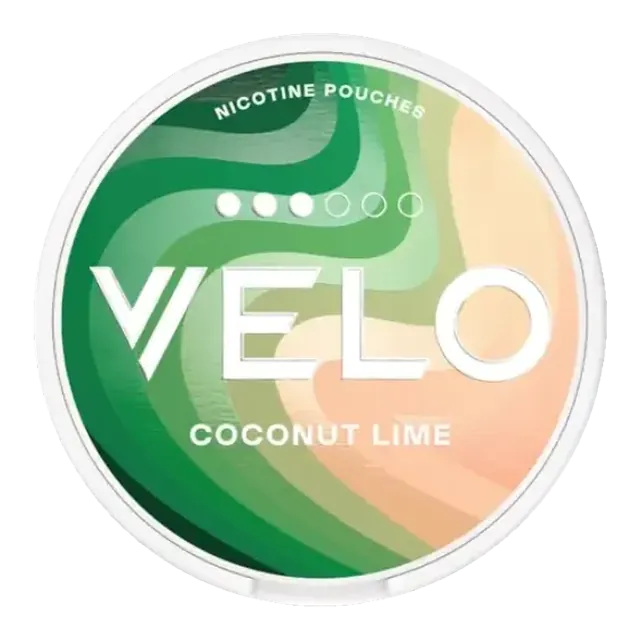 VELO Coconut Lime Slim 8mg nicotine pouch can