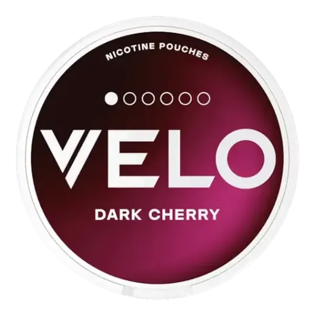 VELO Dark Cherry Mini 4mg nicotine pouch can