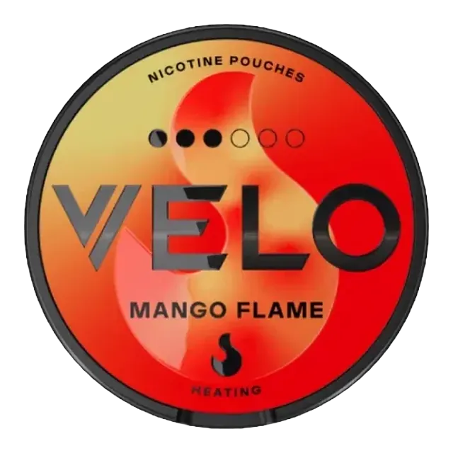 VELO Mango Flame 10mg nicotine pouch can