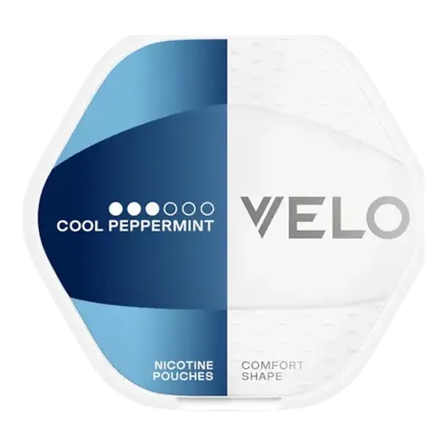 VELO Shift Cool Peppermint 8mg nicotine pouch can