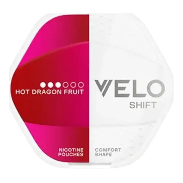 VELO Shift Hot Dragonfruit 8mg nicotine pouch can
