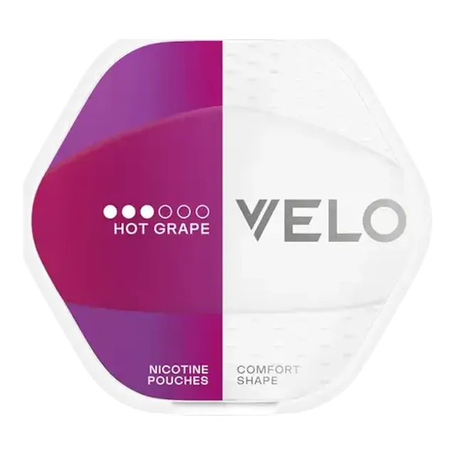 VELO Shift Hot Grape 8mg nicotine pouch can