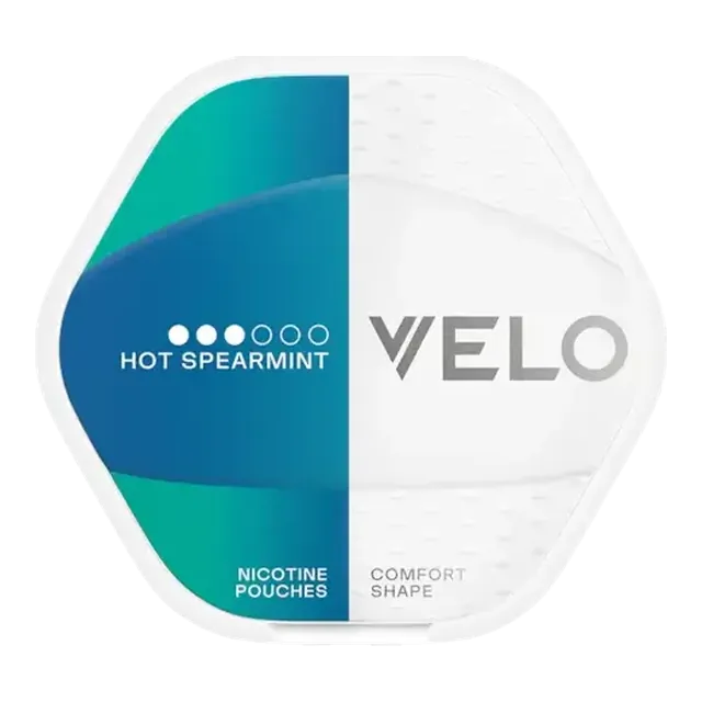 VELO Shift Hot Spearmint 8mg nicotine pouch can