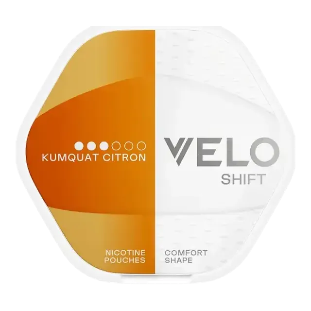 VELO Shift Kumquat Citron 8mg nicotine pouch can