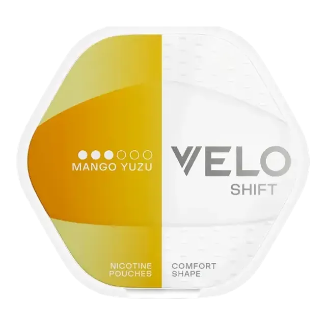 VELO Shift Mango Yuzu 8mg nicotine pouch can
