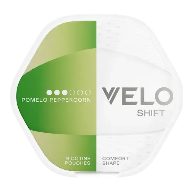 VELO Shift Pomelo Peppercorn 8mg nicotine pouch can