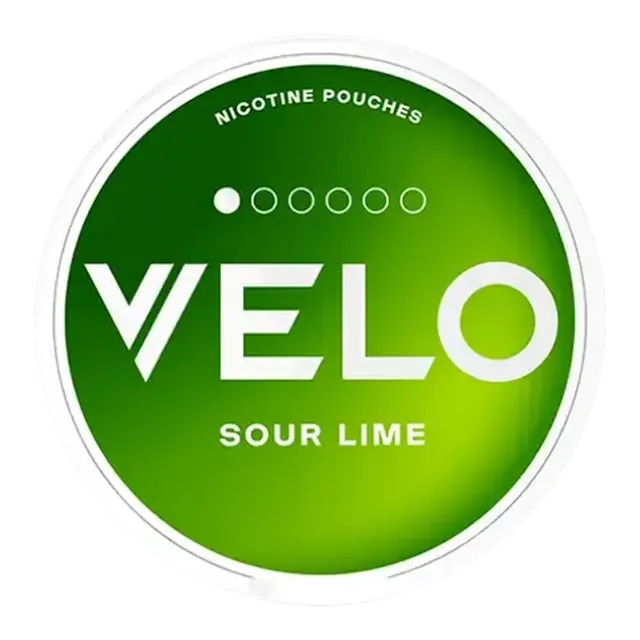 VELO Sour Lime Mini 4mg nicotine pouch can