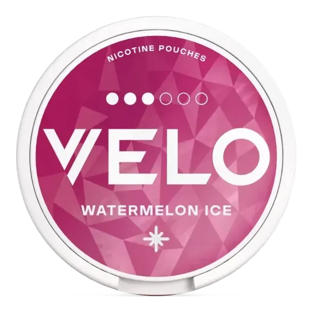 VELO Watermelon Ice 10mg nicotine pouch can
