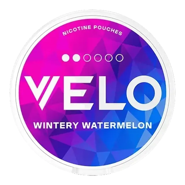 VELO Wintery Watermelon Mini 6mg nicotine pouch can