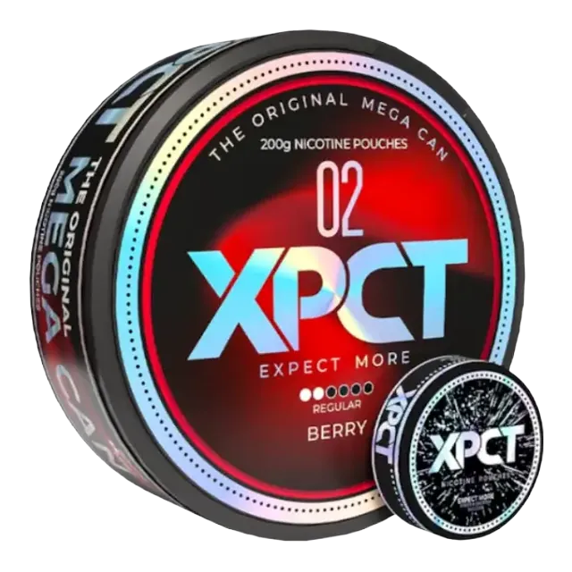XPCT nicotine pouch can