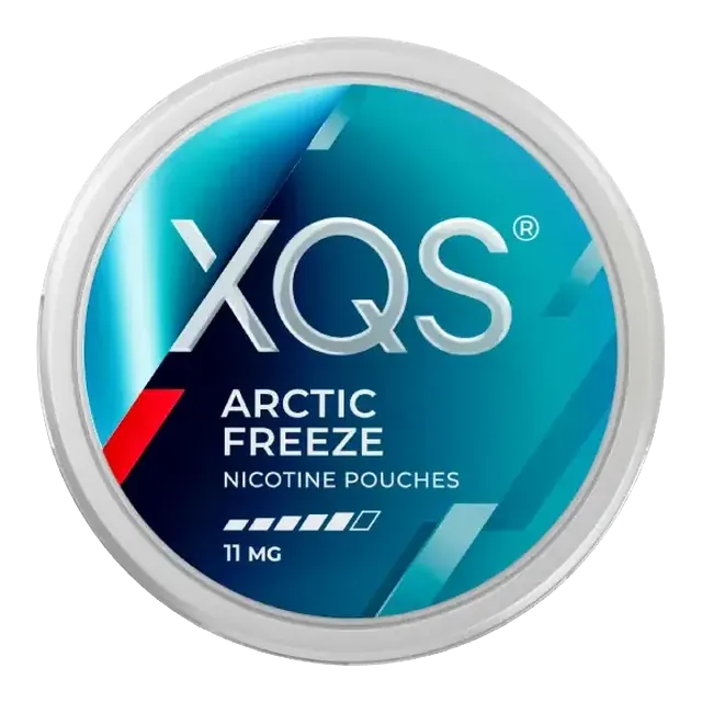 XQS Arctic Freeze Ultra 11.2mg nicotine pouch can