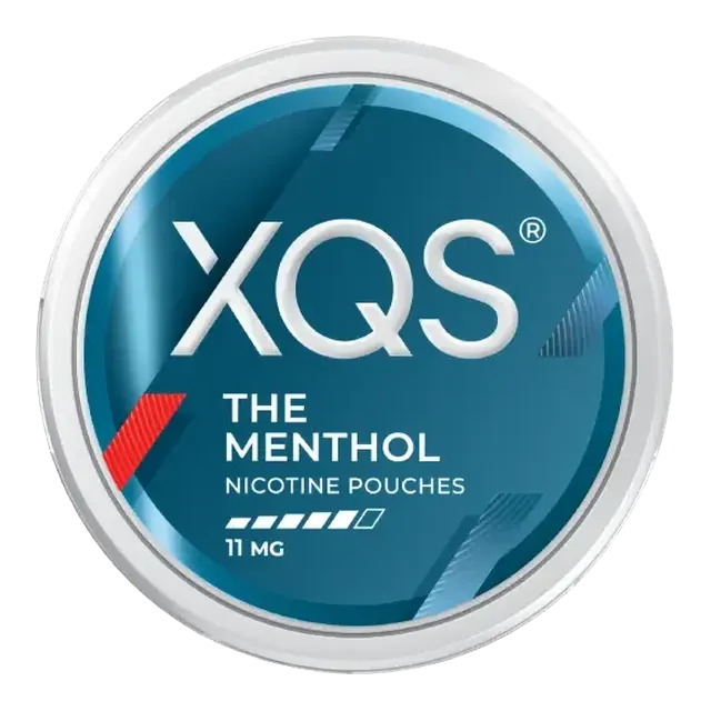 XQS The Menthol 11mg nicotine pouch can