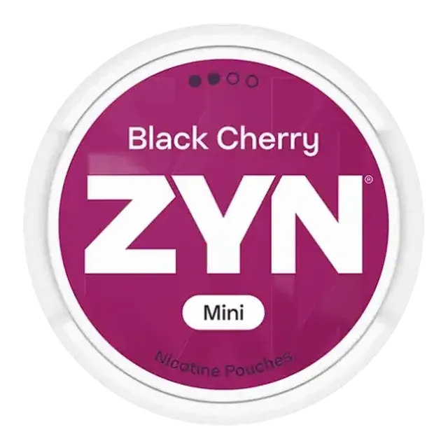 ZYN Black Cherry Mini S2 3mg nicotine pouch can