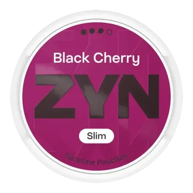 ZYN Black Cherry Slim S3 9mg nicotine pouch can