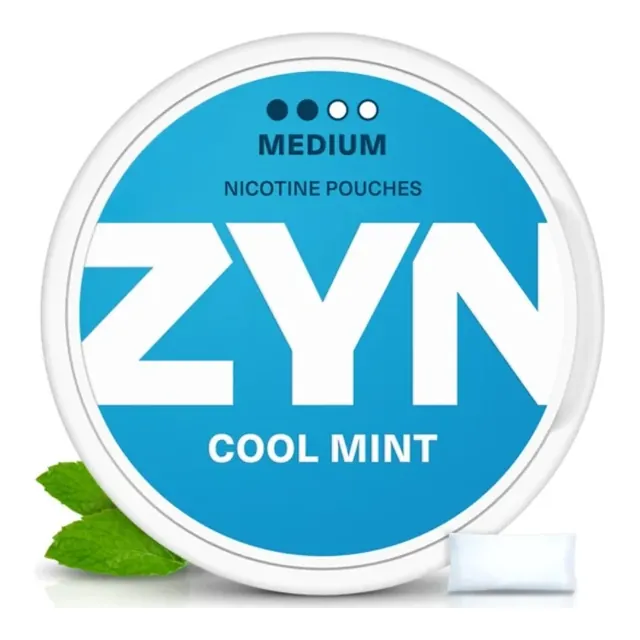 ZYN Cool Mint Classic Medium nicotine pouch can