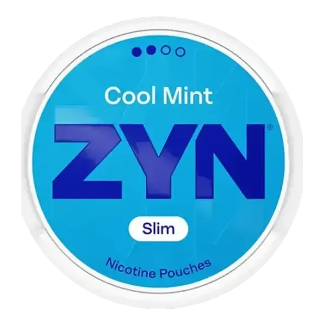 ZYN Cool Mint Slim S2 6mg nicotine pouch can