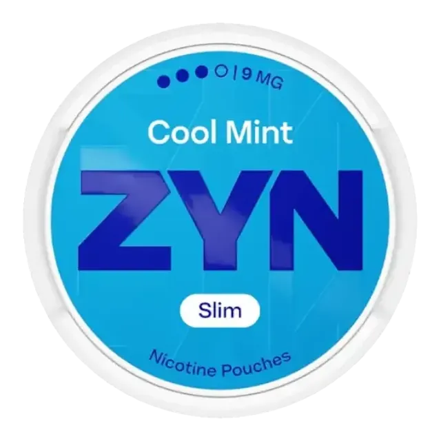 ZYN Cool Mint Slim S3 9mg nicotine pouch can