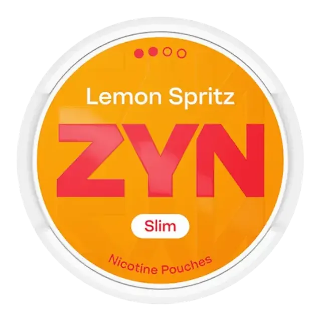 ZYN Lemon Spritz Slim 6mg nicotine pouch can