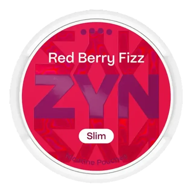 ZYN Red Berry Fizz Slim S4 11mg nicotine pouch can
