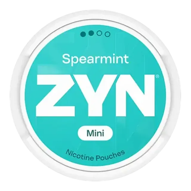 ZYN Spearmint Mini S2 3mg nicotine pouch can