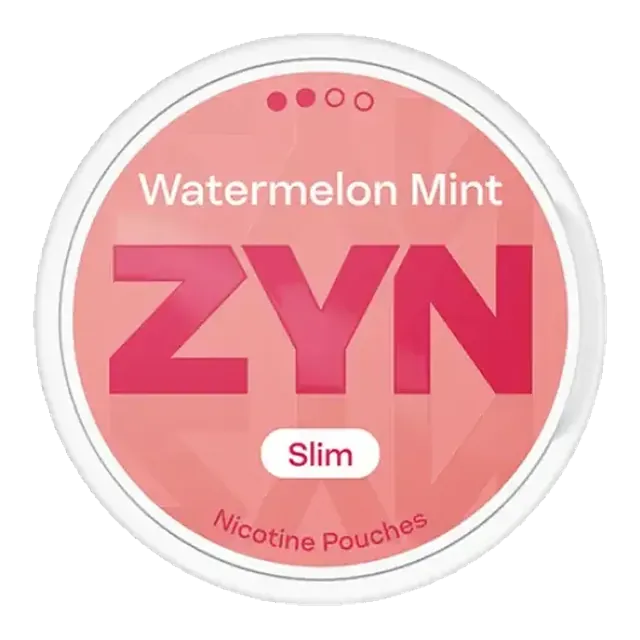 ZYN Watermelon Mint S2 6mg nicotine pouch can